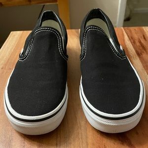 Black Slip on Vans